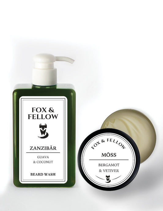 Beard Wash & Balm Combo